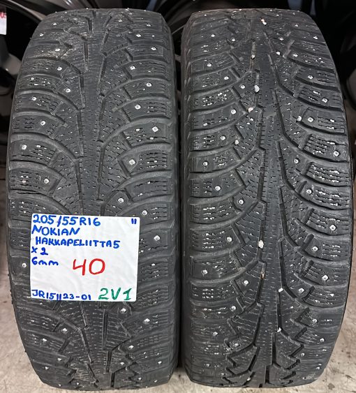 205/55R16 Nokian HKPL 5 nasta 6mm / 2V1
