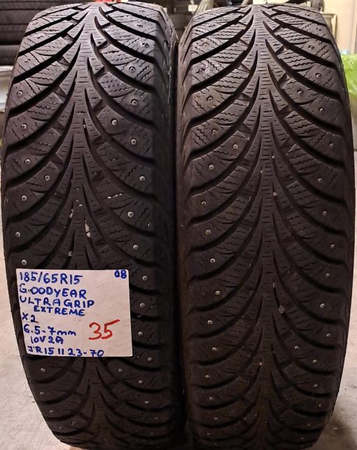 185/65R15 GoodYear UltraGrip Extreme nasta 6,5-7mm / 10V2A