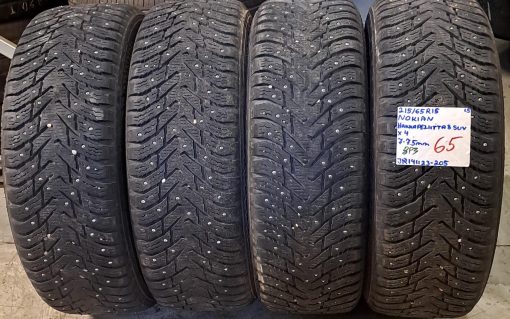 215/65R15 Nokian HKPL 8 SUV nasta 7-7,5mm / 8P3
