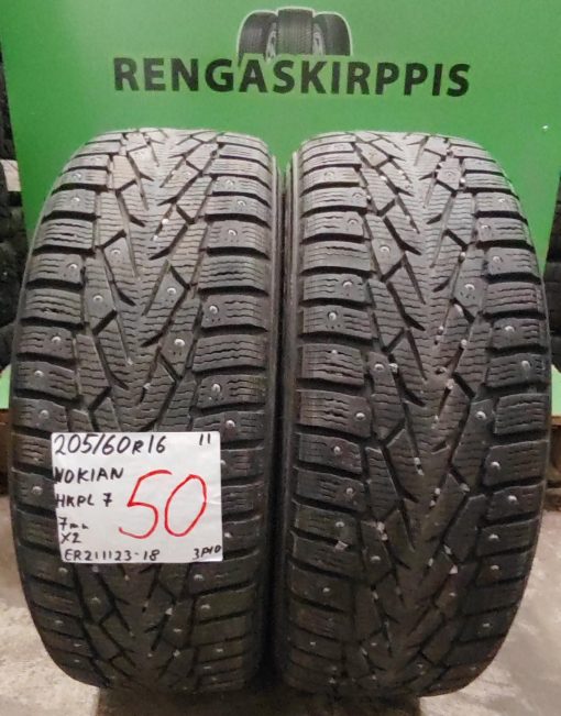 205/60R16 Nokian HKPL 7 nasta 7mm / 3P10