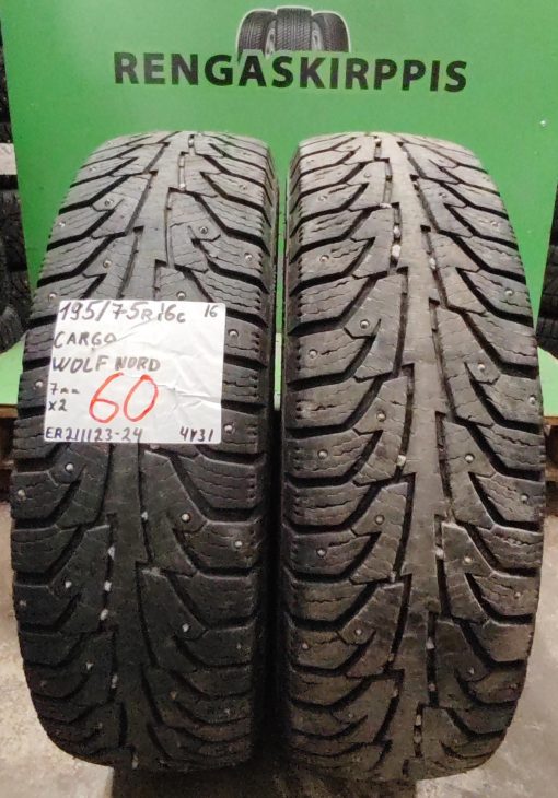 195/75R16c Wolf Nord Cargo nasta 7mm / 4V31