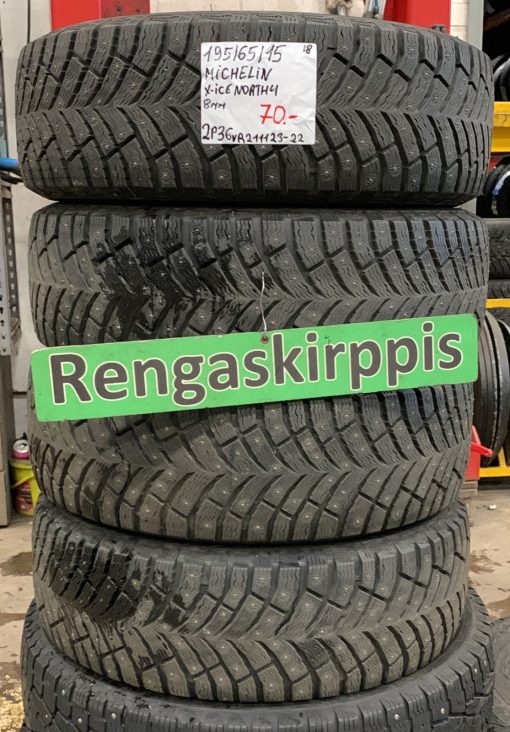 195/65R15 Michelin X-Ice North 4 nasta 8mm / 2P36