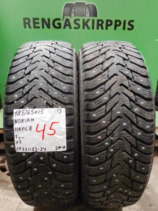 185/65R15 Nokian HKPL 8 nasta 7mm / 2P10