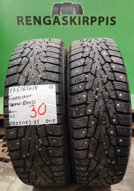 175/65R14 Cordiant Snow Cross nasta 6mm / 3V13