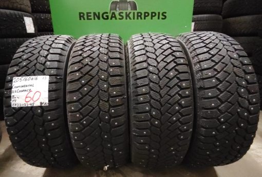 205/60R16 Continental IceContact nasta 8mm / 3P20