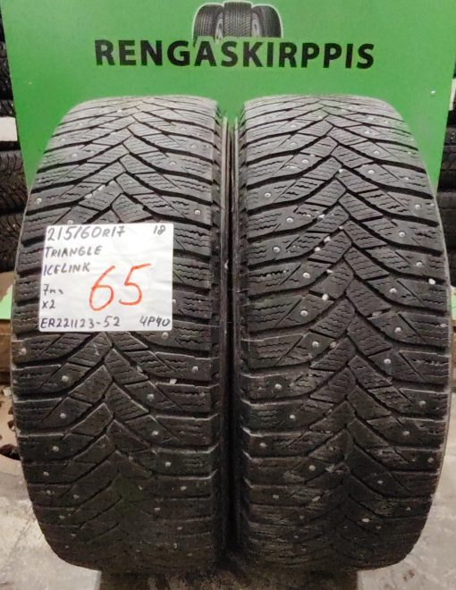 215/60R17 Triangle IceLink nasta 7mm / 4P52