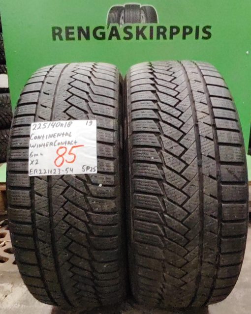 225/40R18 Continental WinterContact kitka 6mm / 5P25