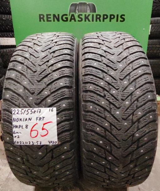 225/55R17 Nokian HKPL 8 FRT nasta 6mm / 4P20