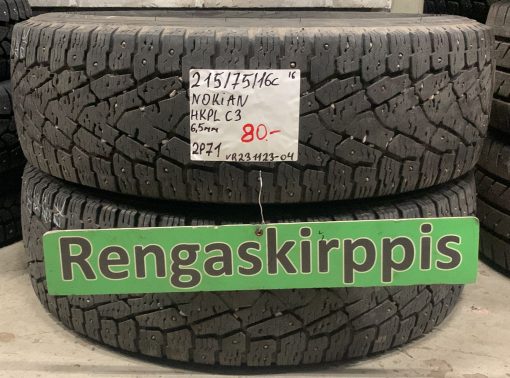 215/75R16c Nokian HKPL C3 nasta 6,5mm / 2P71