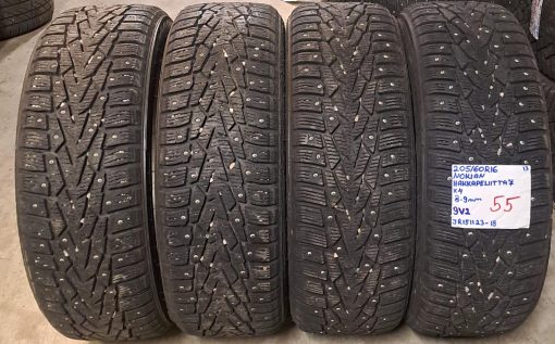 205/60R16 Nokian HKPL 7 nasta 8-9mm / 9V2