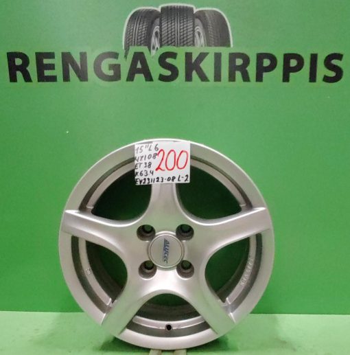 15" 4x108 ET38 K63,4 15"x6 / 6-41 L2