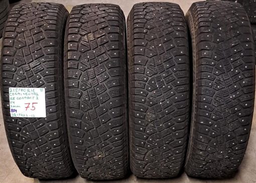 215/70R16 Continental IceContact 2 nasta 7mm / 8P1