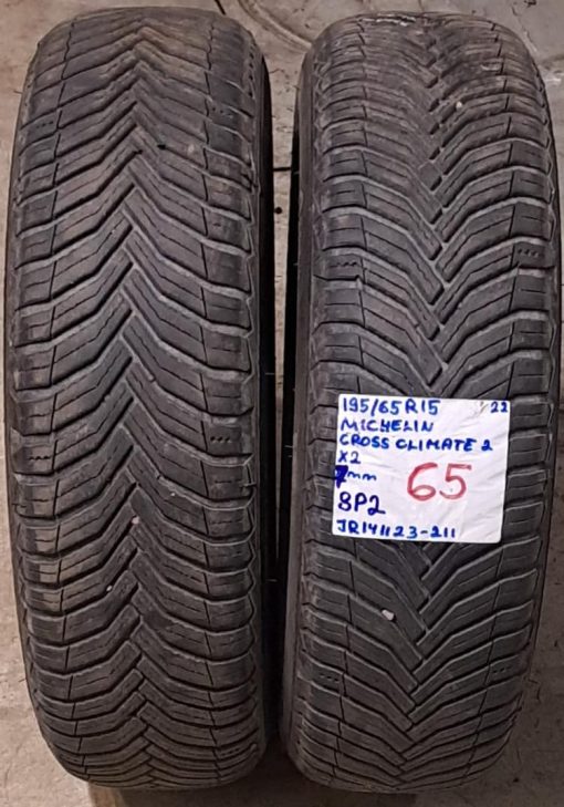 195/65R15 Michelin CrossClimate 2 kesä 7mm / 8P2