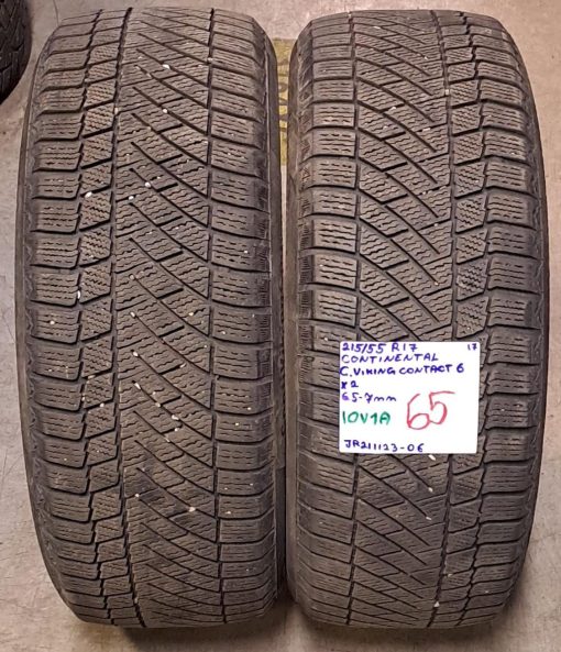 215/55R17 Continental ContiVikingContact 6 kitka 6,5-7mm / 10V1A