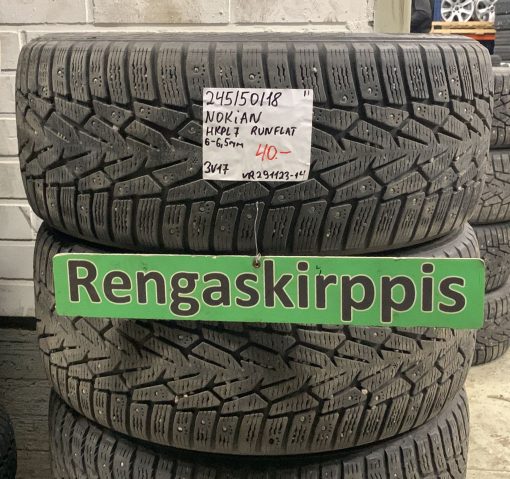 245/50R18 Nokian HKPL 7 Runflat nasta 6-6,5mm / 3V17