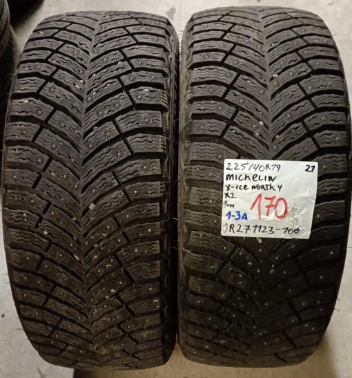 225/40R19 Michelin X-Ice North 4 nasta 9mm / 1-3A