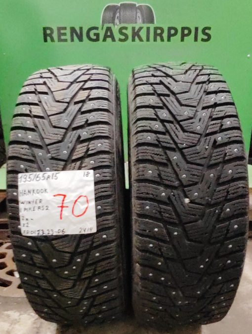 195/65R15 Hankook Winter IPike RS2 nasta 7mm / 2V14