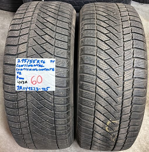 215/55R16 Continental ContiVikingContact 6 kitka 7mm / 4V3A