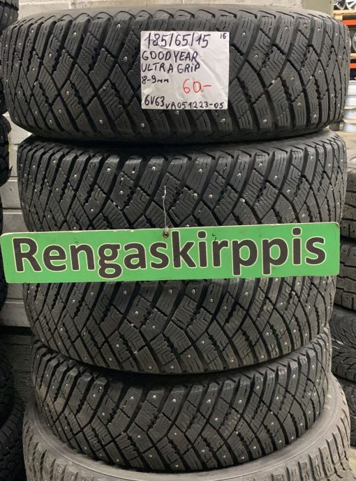 185/65R15 GoodYear UltraGrip nasta 8-9mm / 6V63