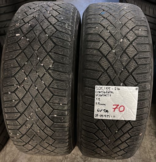205/55R16 Continental VikingContact 7 kitka 7,5mm / 6V1A