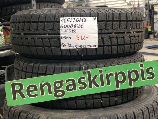 165/70R13 Goodride SW618 kitka 5-6mm / 5V42