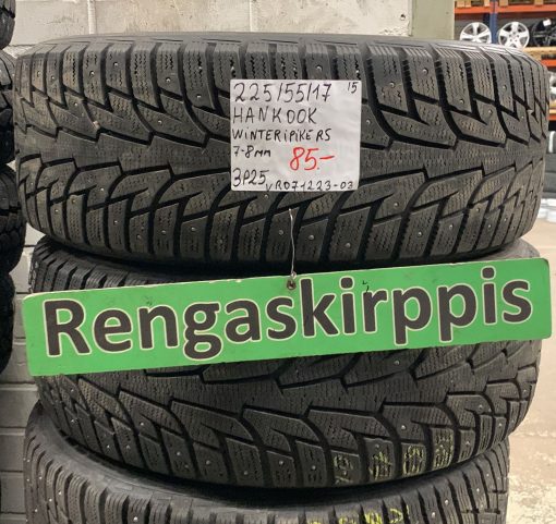225/55R17 Hankook Winter IPike RS nasta 7-8mm / 3P25