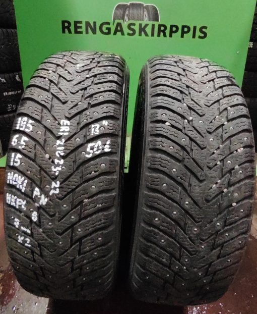 195/65R15 Nokian HKPL 8 nasta 7mm / 2V21