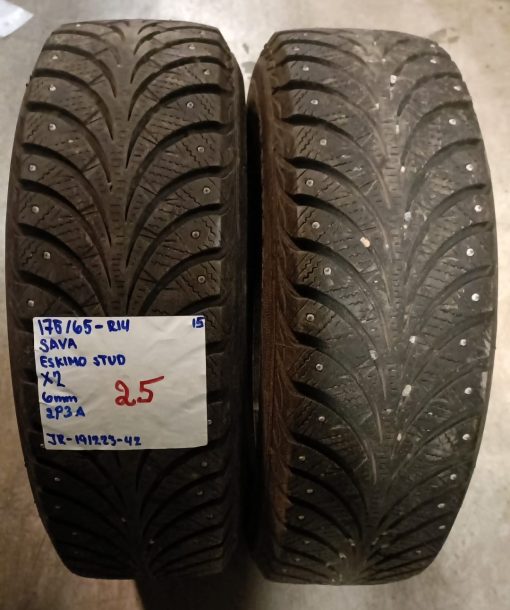 175/65R14 Sava Eskimo Stud nasta 6mm / 1-3A