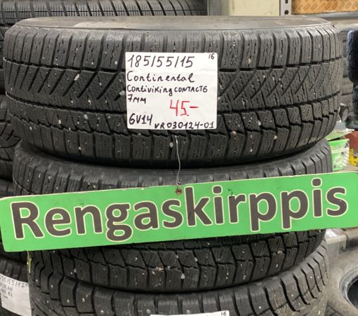 185/55R15 Continental ContiVikingContact 6 kitka 7mm / 6V14