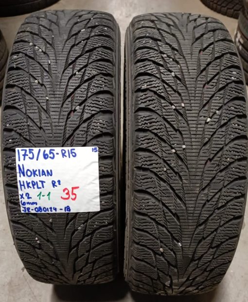 175/65R15 Nokian HKPL R2 kitka 6mm / 1-1