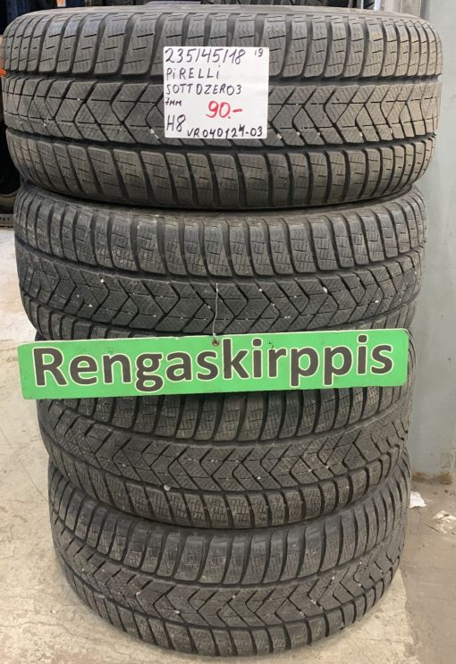 235/45R18 Pirelli SottoZero 3 kitka 7mm / 5V25