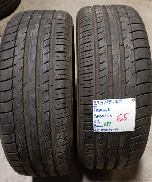 225/45R19 Triangle Sportex kesä 8mm / 2P3