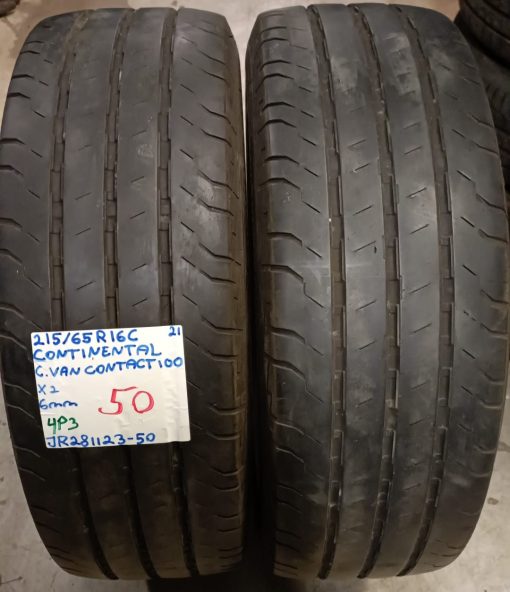 215/65R16C Continental ContiVanContact 100 kesä 6mm / 4P3