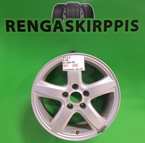 16" 5x110 ET49 K65,1 16"x6,5 Oem / VR2
