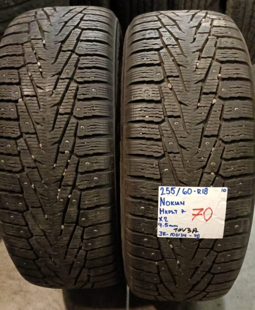 255/60R18 Nokian HKPL 7 nasta 7mm / 10V3A