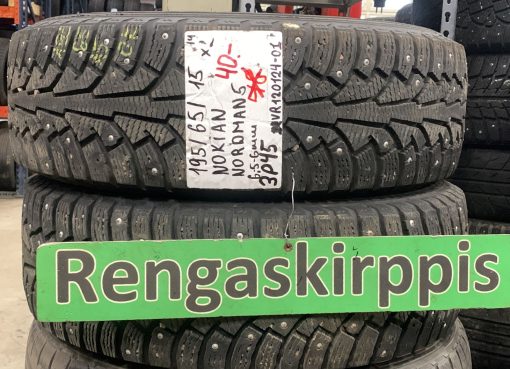 195/65R15 Nokian Nordman nasta 6-6,5mm / 3P45