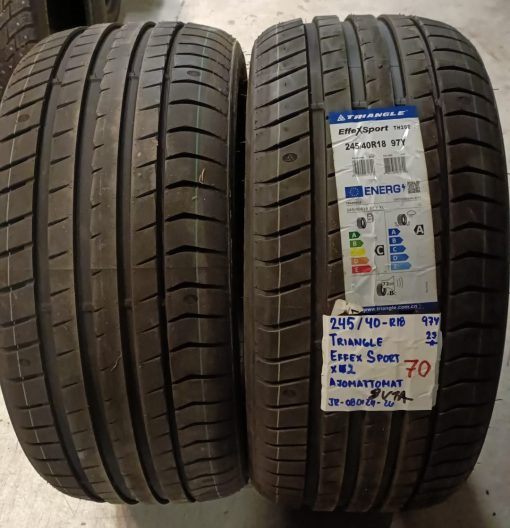 245/40R18 Triangle Effex Sport 97Y kesä ajamattomat / 8V1A