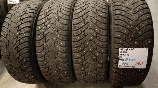 175/65R15 Nokian HKPL 8 nasta 5-7mm / 5P2