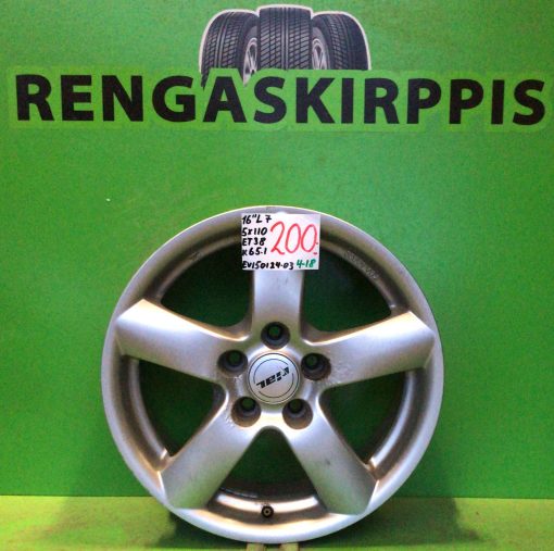 16" 5x110 ET38 K65,1 16"x7 / 4-18