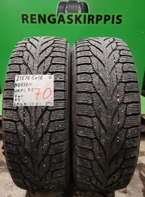 215/65R16 Nokian HKPL R2 kitka 7mm / K5