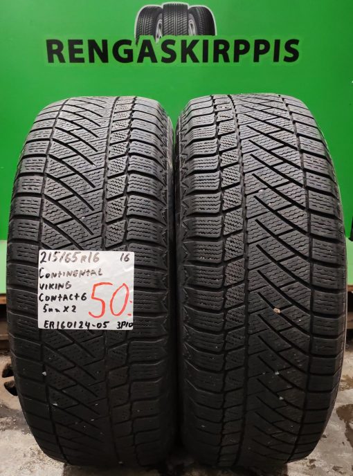 215/65R16 Continental VikingContact 6 kitka 5mm / K5