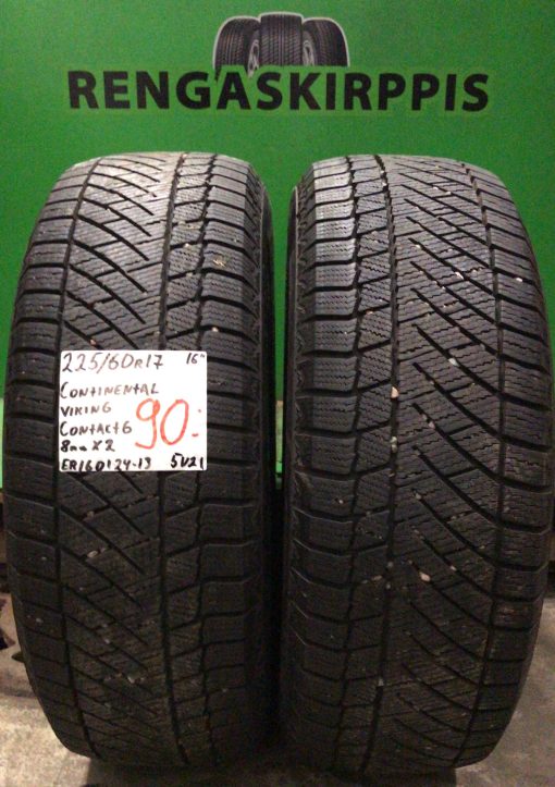 225/60R17 Continental VikingContact 6 kitka 8mm / 5V21