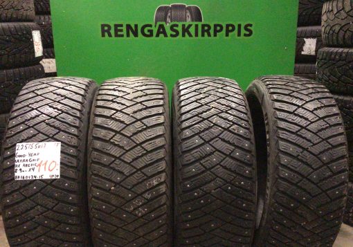 225/55R17 GoodYear UltraGrip Ice Arctic nasta 8-9mm / K9