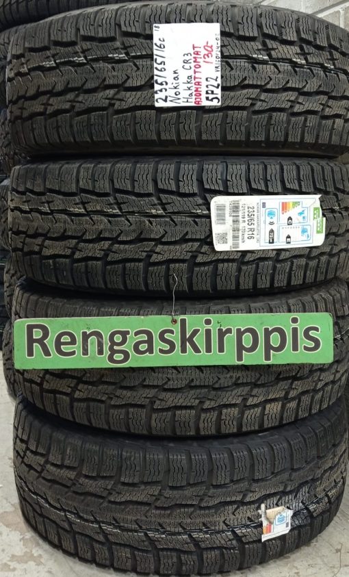 235/65R16C Nokian Hakka CR3 kitka ajamattomat / 5P22