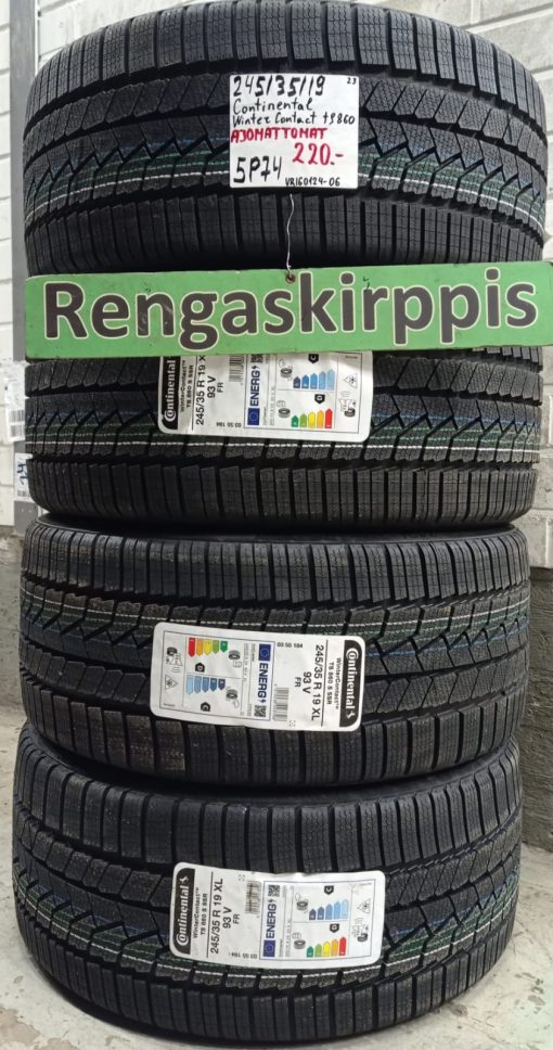 245/35R19 Continental WinterContact TS860 kitka ajamattomat / 5P74