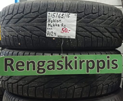 215/65R16 Nokian Hakka R2 kitka 6mm / 7V24