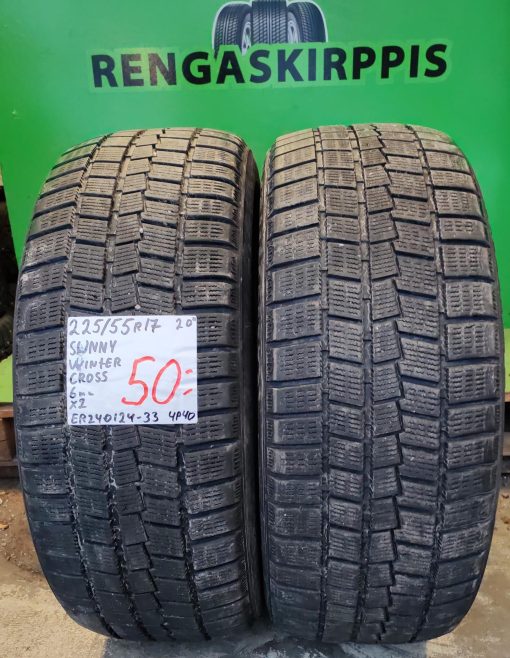 225/55R17 Sunny WinterCross kitka 6mm / K9