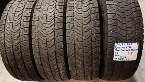 205/75R16C Continental VanContactViking kitka 4mm / 4V3A