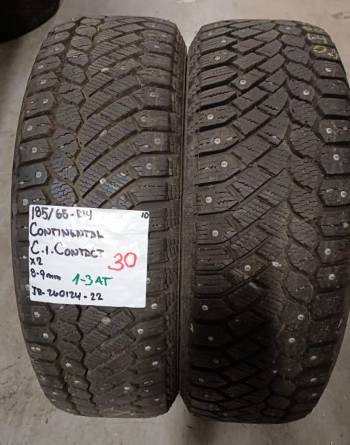 185/65R14 Continental ContiIceContact nasta 8-9mm / 1-3AT