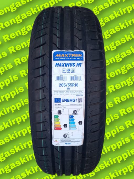 205/55R16 Maxtrek Maximus M1 91V D,C 71dB/kesä